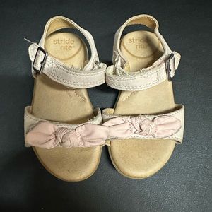 Stride rite pink Whitney sandal size 6